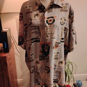 Harley-Davidson Gray Graphic Men's Shirt